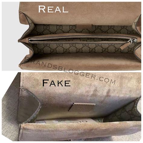 bag gucci fake|inside a real gucci bag.